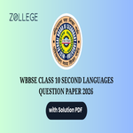 WBBSE Class 10 Second Languages Question Paper 2026 with Solution Pdf